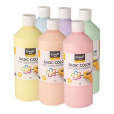 Creall temperov barvy Pastel, 6 x 500 ml, mix pastelovch barev