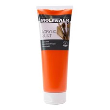 Molenaer akrylov barva Molenaer, 250 ml, oranov
