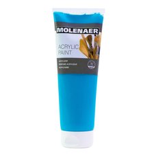 Molenaer akrylov barva Molenaer, 250 ml, tyrkysov