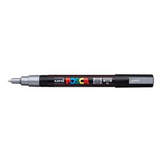 Posca popisova PC-3M, 0,9 - 1,3 mm, stbrn (26)