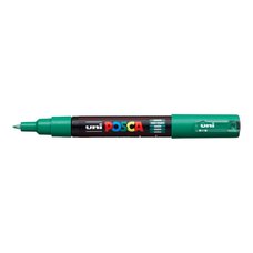 Posca popisova PC-1M, 0,7 - 1 mm, zelen (6)