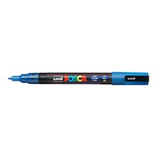 Posca popisova PC-3ML, 0,9 - 1,3 mm, tpytiv modr (L33)