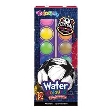 Colorino vodov barvy - Football, se ttcem, 12 barev