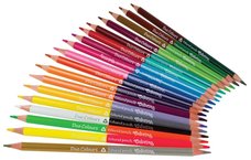 Colorino pastelky trojhrann, oboustrann, 24 barev