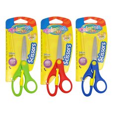 Colorino nky dtsk, 14 cm, bezp. pojistka, asymetrick, mix barev
