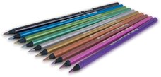Colorino pastelky kulat metalick, 10 barev