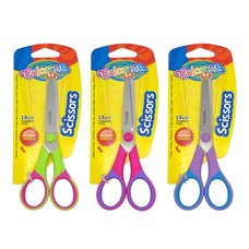 Colorino nky dtsk s gumovm gripem, 14 cm, symetrick, mix barev