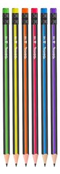 Colorino tuka Stripes, trojhrann, s pry, mix barev - 48 ks