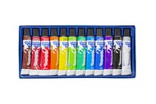 Colorino temperov barvy, tuba 12 ml, 12 barev