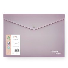 Spoko ReLeaf oblka s drukem, A4, PP, SoftTouch, fialov
