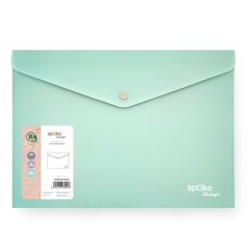 Spoko ReLeaf oblka s drukem, A4, PP, SoftTouch, zelen