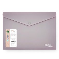 Spoko ReLeaf oblka s drukem, A5, PP, SoftTouch, fialov