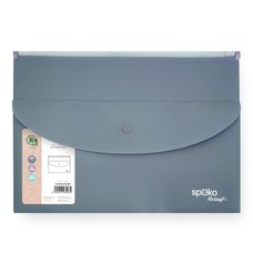 Spoko ReLeaf oblka se zipem, kapsa s drukem, A4, PP, SoftTouch, ed
