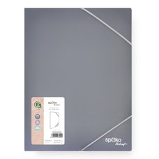 Spoko ReLeaf box na spisy s fixan gumikou, A4, PP, SoftTouch, ed