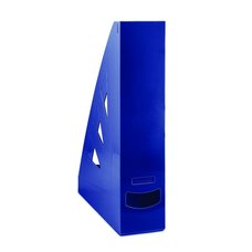Office Products stojan na asopisy, A4/70 mm, tmav modr