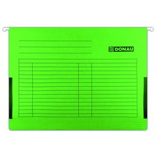 DONAU zvsn desky s bonicemi, A4, karton, zelen