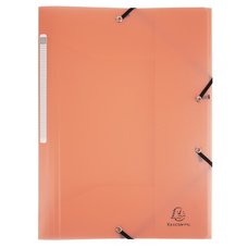 Exacompta spisov desky s gumikou Pastel, A4 maxi, PP, korlov