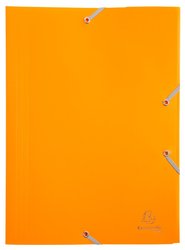 Exacompta spisov desky s gumikou, Opak, A4 maxi, PP, lut