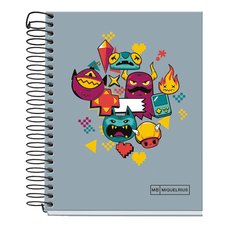 Miquelrius poznmkov blok Level Up, A6, 140 list, karton, linkovan