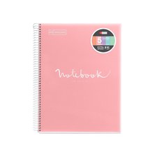 Miquelrius poznmkov blok Emotions NB-5, A5, 90 g, PP, 120 list, linka, rov