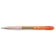 Kuličkové pero neon Super Grip oranžové