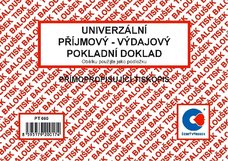 Univerzln pjmov - vdajov pokladn doklad A6