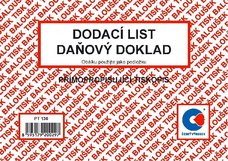 Dodac list - daov doklad A6