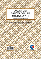 Dodac list - daov doklad A5 slovan